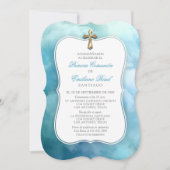 スペインの第1共産少年招待状 招待状 (正面)