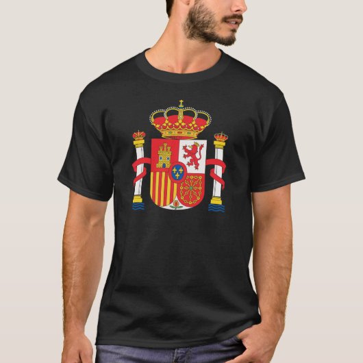 スペインの紋章付き外衣 Tシャツ (正面)