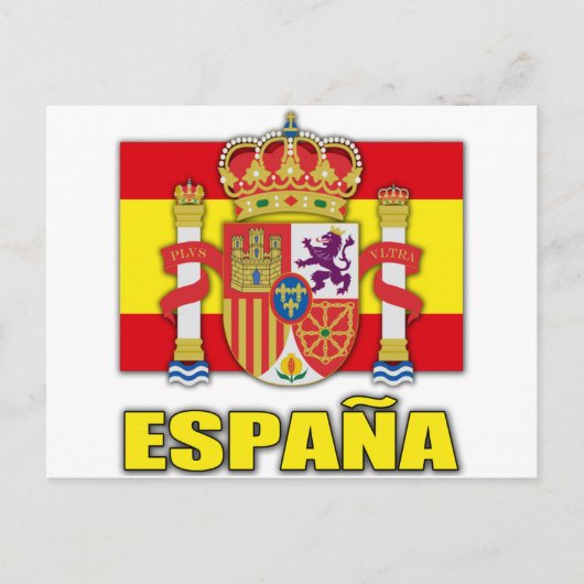 スペインの紋章 ポストカード (正面)