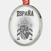 スペインの紋章 メタルオーナメント (左)