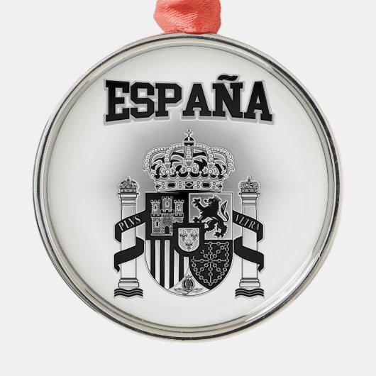 スペインの紋章 メタルオーナメント (正面)