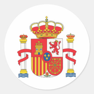 スペインの紋章 ラウンドシール