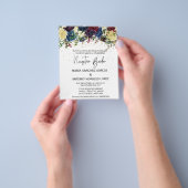 スペインの結婚クリスマス冬ヌエストラボーダ チラシ (手)