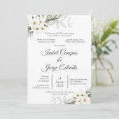 スペインの結婚フローラ 招待状 (スタンド正面)