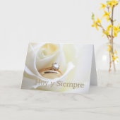 スペインの結婚祝 カード (黄色い花)