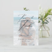 スペインの結婚 | Reserva La Fechaフォトオーバーレイ セーブザデート (スタンド正面)