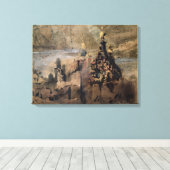 スペインの記憶， 1850 キャンバスプリント (インサイチュ (ウッドフロア))