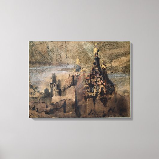 スペインの記憶， 1850 キャンバスプリント (正面)