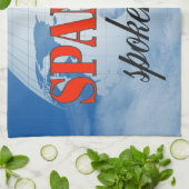 スペインの話ここ キッチンタオル (折り畳み)