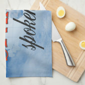 スペインの話ここ キッチンタオル (四つ折り)