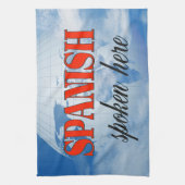 スペインの話ここ キッチンタオル (縦)