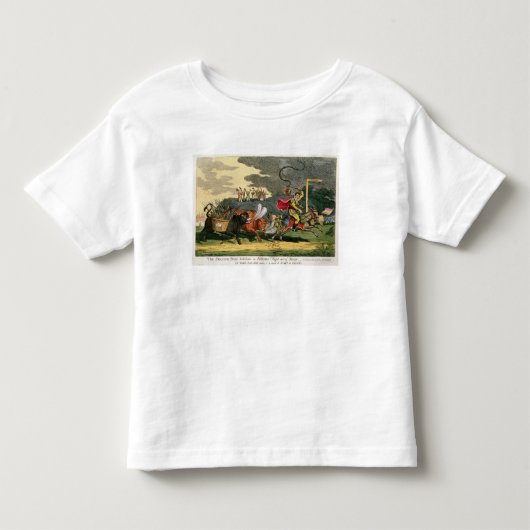 スペインの負け、ヨセフのフライト トドラーTシャツ (正面)