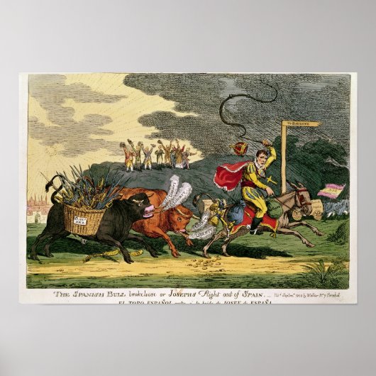スペインの負け、ヨセフのフライト ポスター (正面)
