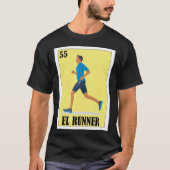 スペインの走宝くじギフトMexican el Runner Tシャツ (正面)