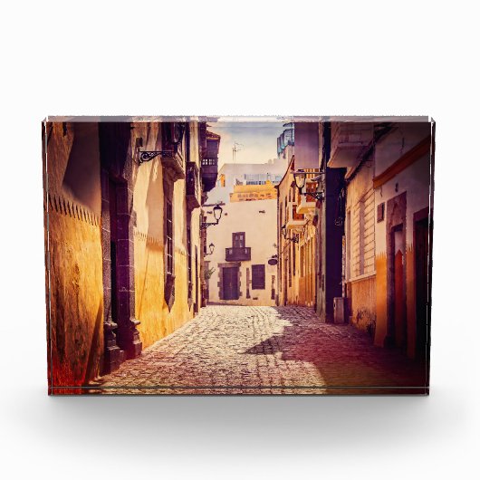 スペインの路地 フォトブロック (正面)