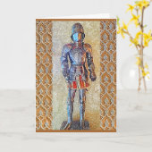 スペインの鎧を着た鉛筆 カード (黄色い花)