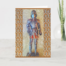スペインの鎧を着た鉛筆 カード