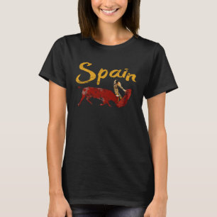 スペインの闘牛場Matador Corrida de Torros スペインの Tシャツ