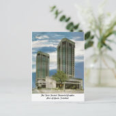 スペインの「ツインタワー」港、トリニダード・ハガキ ポストカード (スタンド正面)