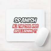 スペインの...子供カッコいいは全て学だ マウスパッド (マウス)