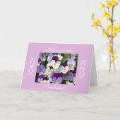 スペインの:100アーノ/誕生日クンプレーノ カード (黄色い花)