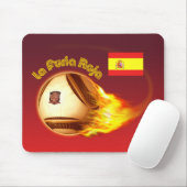 スペインのLa Furia Roja 2 マウスパッド (マウス)