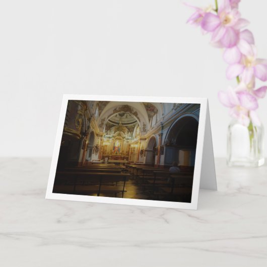 スペインのLliriaにあるサン・ミゲル修道院内 カード (蘭)