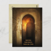 スペインのMagical Andalusiaからの挨拶 ポストカード (正面/裏面)