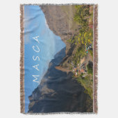 スペインのMasca スローブランケット (正面縦)