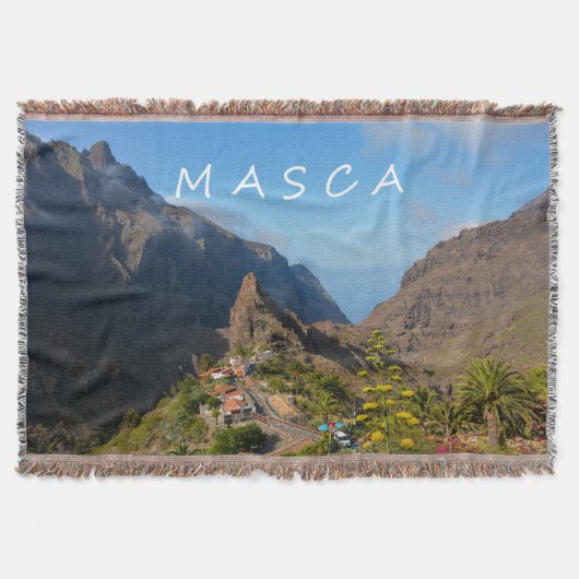 スペインのMasca スローブランケット (正面)