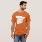 スペインは私のハート、地図に写っている Tシャツ (正面フル)