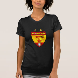 スペインは紋章の盾に挑みます Tシャツ