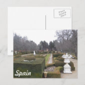 スペインへの旅行 ポストカード (正面/裏面)
