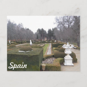 スペインへの旅行 ポストカード