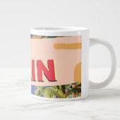 スペインへ飛ぶ ジャンボコーヒーマグカップ (右)