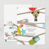 スペインを移動した 案内ポストカード (正面/裏面)