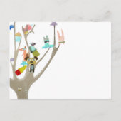 スペインを移動した 案内ポストカード (裏面)