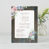 スペインインビタシオンデボダ結婚フローラの素朴I 招待状 (スタンド正面)