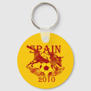 スペインエスパーニャのLa Rojaのための2010年の車のkeychainは送風します キーホルダー