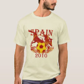 スペインオーガニック2010年綿スペインTシャツ Tシャツ (正面)