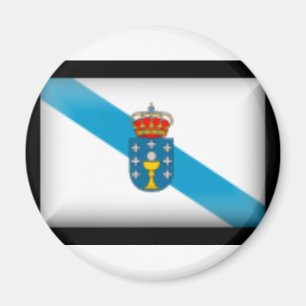 スペインガリチアの旗 マグネット