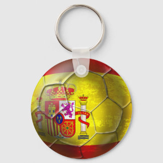 スペイングランジサッカースペインの球旗 キーホルダー