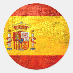 スペイングランジ国旗エスパーニャBandeira 2012チャンピオン ラウンドシール