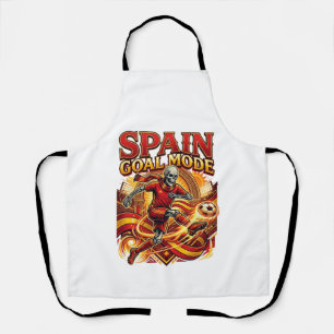 スペインゴールモードスケルトンストライカーナショナルストリートウェア エプロン