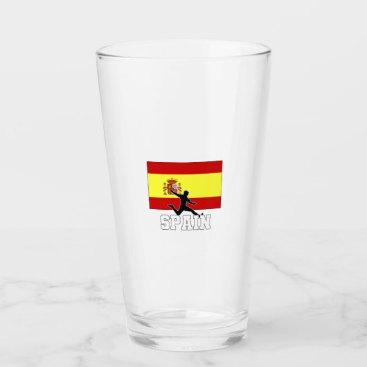 スペインサッカー代表 タンブラーグラス (正面)