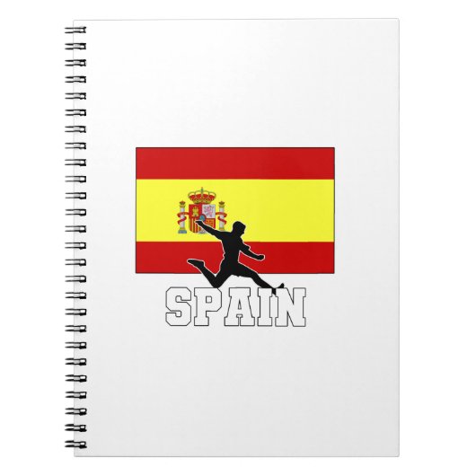 スペインサッカー代表 ノートブック (正面)