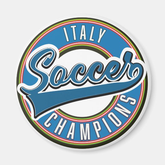 スペインサッカー王者ロゴ. マグネット (正面)
