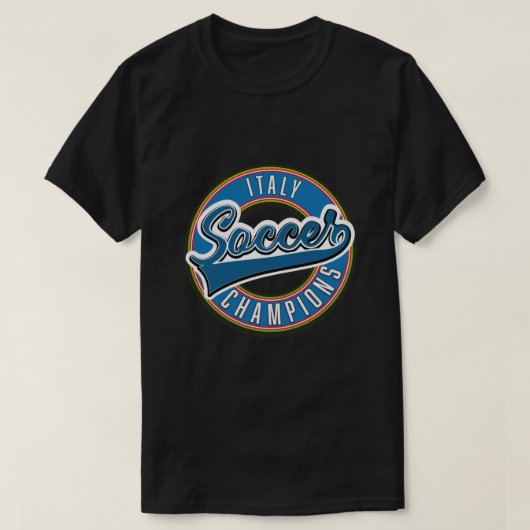 スペインサッカー王者ロゴ. Tシャツ (デザイン正面)