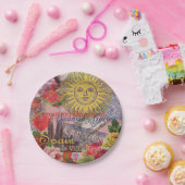 スペインサンシャイントラベスペインのルアート ペーパープレート (パーティー)