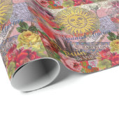 スペインサンシャイントラベスペインのルアート ラッピングペーパー (ロールコーナー)